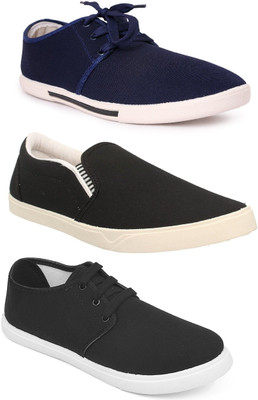Pexlo Tro Pack of 3 Casual Shoes (Sneakers and Loafers Shoes) Casuals For Men(Multicolor
Pexlo Tro Pack of 3 Casual Shoes (Sneakers and Loafers Shoes) Casuals For Men(Multicolor