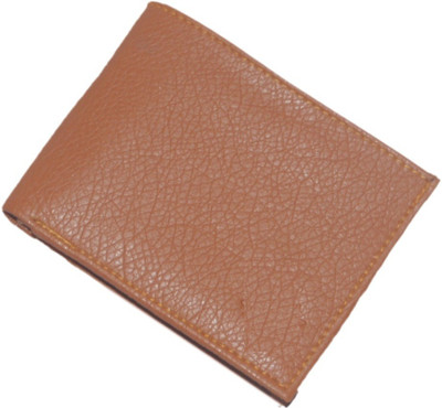 Maximo Men Tan Artificial Leather Wallet(5 Card Slots)