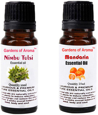 Gardens Of Aroma Nimbu Tulsi And Mandarian(20 ml)