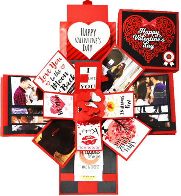 DecuT Explosion Box 3 Layered Handmade Valentine Romantic Gift Unique Scrapbook Diy Sweet Memories Photo Album (DIY Accessories Kit)(Multicolor)
DecuT Explosion Box 3 Layered Handmade Valentine Romantic Gift Unique Scrapbook Diy Sweet Memories Photo Album (DIY Accessories Kit)(Multicolor)