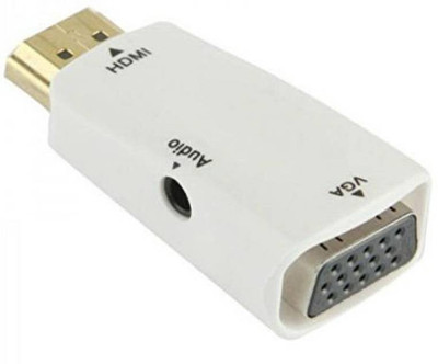 Microware HDMI Male to VGA Female TV AV Video Converter Adapter White 1080P HDMI Cable(Compatible with TV, MONITER, White)
Microware HDMI Male to VGA Female TV AV Video Converter Adapter White 1080P HDMI Cable(Compatible with TV, MONITER, White)