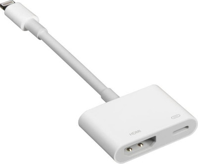 Microware HDMI Adapter, Lightning 8-pin to HDMI Female Video Digital AV Adapter with Lightning Charging Port for HD TV Monitor Projector 1080P HDMI Cable(Compatible with TV, MONITER, PROJECTOR, White)
Microware HDMI Adapter, Lightning 8-pin to HDMI Female Video Digital AV Adapter with Lightning Charging Port for HD TV Monitor Projector 1080P HDMI Cable(Compatible with TV, MONITER, PROJECTOR, White)
