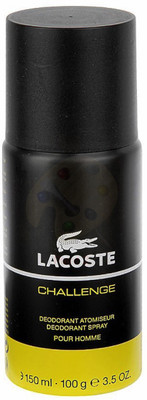 Lacoste CHALLENGE Body Spray - For Men & Women(150 ml)
Lacoste CHALLENGE Body Spray - For Men & Women(150 ml)