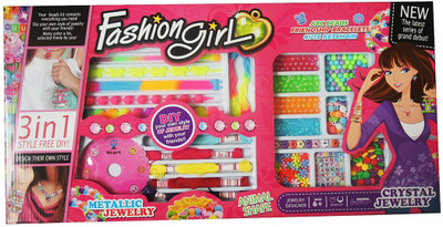 HickoryDickoryBox Fashion Girl ABC Beads, Friendsship Bracelets,Cute Keychain(Multicolor)
HickoryDickoryBox Fashion Girl ABC Beads, Friendsship Bracelets,Cute Keychain(Multicolor)
