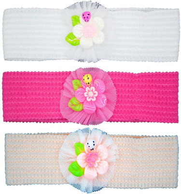 FAVINO Crochet Cutwork Flower Headband For Cute Baby ( Pink , White , Cream ) 3 Pcs Set Head Band(Multicolor)
FAVINO Crochet Cutwork Flower Headband For Cute Baby ( Pink , White , Cream ) 3 Pcs Set Head Band(Multicolor)