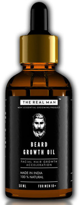 THE REAL MAN Beard Growth Oil by THE REAL MAN. Men’s Mustache & Beard Growth Oil,100% Natural & Organic, Conditioner & Softener for Men,50ml. Beard Care With Best Beard Oil - For Best Beard Look. (50ml) Hair Oil(50 ml)
THE REAL MAN Beard Growth Oil by THE REAL MAN. Men’s Mustache & Beard Growth Oil,100% Natural & Organic, Conditioner & Softener for Men,50ml. Beard Care With Best Beard Oil - For Best Beard Look. (50ml) Hair Oil(50 ml)