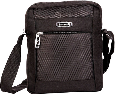 ZIPLINE Messenger Bag(Black)