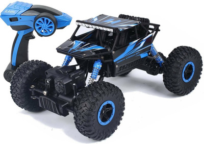 Flipzon Remote Controlled Rock Crawler RC Monster Truck, Four Wheel Drive, 1:18 Scale 2.4 Ghz - Random Color, Color May Vary(Multicolor)
Flipzon Remote Controlled Rock Crawler RC Monster Truck, Four Wheel Drive, 1:18 Scale 2.4 Ghz - Random Color, Color May Vary(Multicolor)