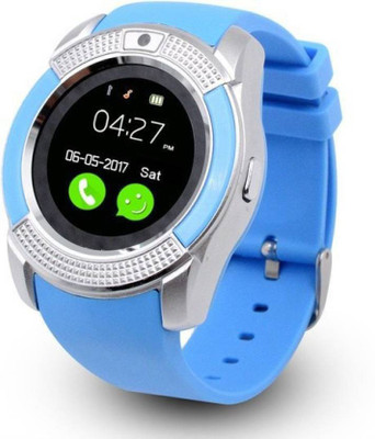 PAFL smartwatch Blue Smartwatch(Blue Strap Free Size)