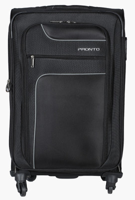 Pronto New Yorker SP Soft Trolley 58 cm (Black) Expandable Cabin Luggage - inch(Black
Pronto New Yorker SP Soft Trolley 58 cm (Black) Expandable Cabin Luggage - inch(Black