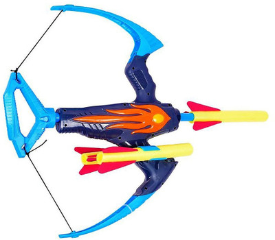 Darling Toys Super Foam Shoot Bow and Arrow with 3 Foam Darts(Multicolor)