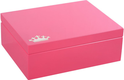 Cerasus Designer Locker Box Jewelry Organizer Vanity Box(Pink)