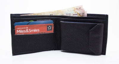 Nietz Women Casual Black Artificial Leather Wallet(14 Card Slots)