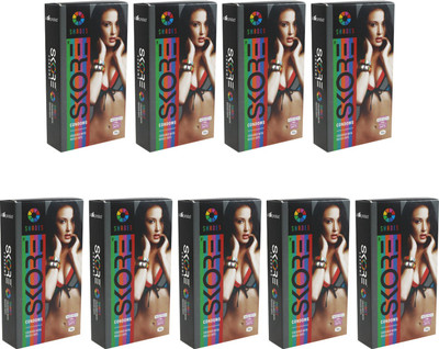 Skore Regular Condom(Set of 9, 90S)