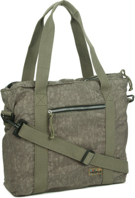 People Messenger Bag(Brown, Green)