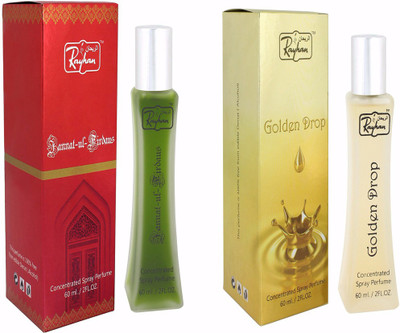 Rayhan enterprise jannatul firdous & golden drop Eau de Parfum - 60 ml(For Men & Women)
Rayhan enterprise jannatul firdous & golden drop Eau de Parfum - 60 ml(For Men & Women)