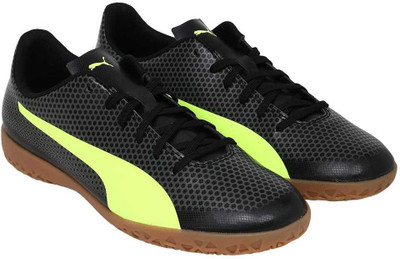 Puma PUMA Spirit IT Badminton Shoes For Men(Multicolor, Black-fizzy yellow-castor gray
Puma PUMA Spirit IT Badminton Shoes For Men(Multicolor, Black-fizzy yellow-castor gray