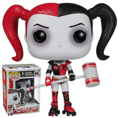 Funko DC Heroes - Roller Derby Harley Quinn Pop! Figure(Multicolor)