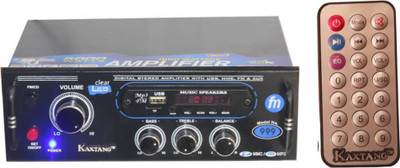 Kaxtang Full Black Digital Stereo With USB//SD Card / FM/AUX 5000 W AV Power Amplifier 160 W AV Power Amplifier(Black)
Kaxtang Full Black Digital Stereo With USB//SD Card / FM/AUX 5000 W AV Power Amplifier 160 W AV Power Amplifier(Black)