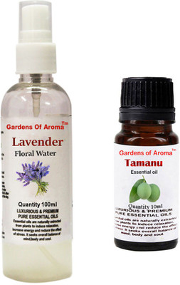 Gardens Of Aroma Lavender Floral Water And Tamanu Essential Oil(110 ml)