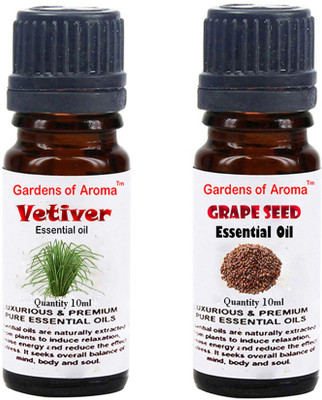 Gardens Of Aroma Vetiver And Grapeseed(20 ml)