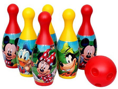 Disney BOWLING SET MICKEY & FRIENDS MULTI-COLOUR Bowling Ball