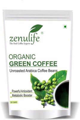 zenulife Organic Green Coffee beans for Weight Loss (Unroasted Coffee Beans) - 50 GM Instant Coffee(50 g, Green Coffee, Unflavoured Flavoured)
zenulife Organic Green Coffee beans for Weight Loss (Unroasted Coffee Beans) - 50 GM Instant Coffee(50 g, Green Coffee, Unflavoured Flavoured)