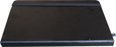 GOONJ CREATIONS A5 Journal(blackelasticdiary, Black)