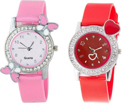 Rage Enterprise New Designer Diamond Dial Red & Pink Color PU Belt Set Of 2 Women Watch - For Girls
Rage Enterprise New Designer Diamond Dial Red & Pink Color PU Belt Set Of 2 Women Watch - For Girls