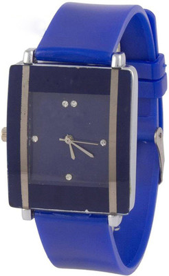 Orayan New Square Shape PG-Blue Analogue Watch - For Girls