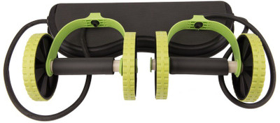 QUINERGYS ™ New Core Double Wheels Roller Pull Rope Abdominal Waist Slimming dominal Exercise Equipment Ab Exerciser(Green, Black), Black;green
QUINERGYS ™ New Core Double Wheels Roller Pull Rope Abdominal Waist Slimming dominal Exercise Equipment Ab Exerciser(Green, Black), Black;green