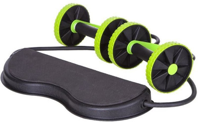 QUINERGYS ® Revoflex Xtreme workout wheel 40 Exercises for 90% Body Muscle Ab Exerciser(Green, Black), Black;green
QUINERGYS ® Revoflex Xtreme workout wheel 40 Exercises for 90% Body Muscle Ab Exerciser(Green, Black), Black;green