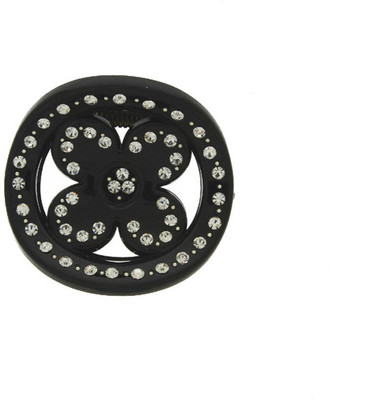 Anuradha Art Jewellery Clutcher Hair Claw(Black)