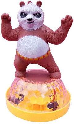 Happiesta Kung Fu Panda 3 Musical Dancing Toy(Multicolor)