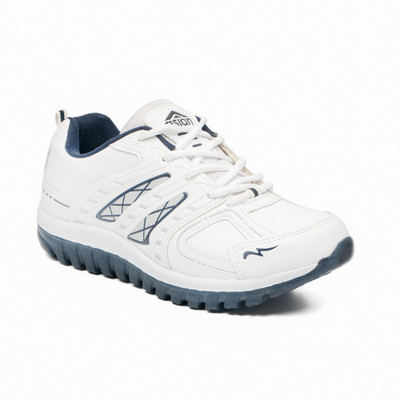 Asian Running Shoes For Men(White, Navy