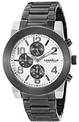 Caravelle New York Silver19269 Caravelle New York Men's 45A127 Analog Display Quartz Grey Watch Watch - For Men
Caravelle New York Silver19269 Caravelle New York Men's 45A127 Analog Display Quartz Grey Watch Watch - For Men