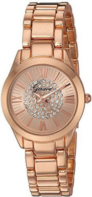 Geneva rose gold23313 Geneva Women's GV/1004RGRG Crystal Accented Rose Gold-Tone Bracelet Watch Watch - For Men
Geneva rose gold23313 Geneva Women's GV/1004RGRG Crystal Accented Rose Gold-Tone Bracelet Watch Watch - For Men