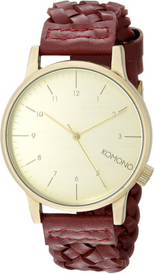 Komono gold11244 KOMONO Unisex KOM-W2030 Winston Woven Series Analog Display Japanese Quartz Red Watch Watch - For Men 
Komono gold11244 KOMONO Unisex KOM-W2030 Winston Woven Series Analog Display Japanese Quartz Red Watch Watch - For Men
