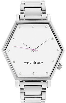 Wristology White23409 WRISTOLOGY Ellie Womens Hexagon Crystal Silver Boyfriend Watch Metal Link Strap Watch - For Men
Wristology White23409 WRISTOLOGY Ellie Womens Hexagon Crystal Silver Boyfriend Watch Metal Link Strap Watch - For Men
