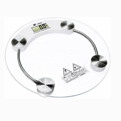 AmtiQ ®Electronic Digital Personal Bathroom Health Body Weighing Scale Weighing Scale (White) Weighing Scale (Transparent) Weighing Scale(Transparent)