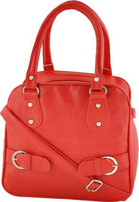 Rosy Hand-held Bag(Red)