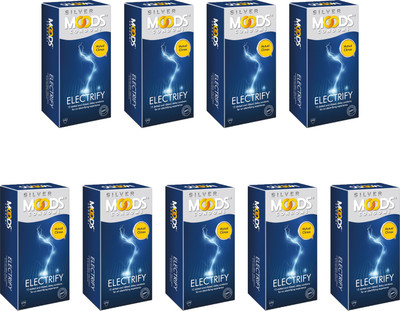 Moods Electrify Condom(Set of 9, 90S)