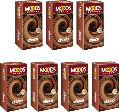 Moods Choco Condom(Set of 7, 70S)