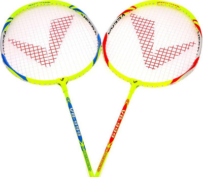 veera VB999 Yellow Strung Badminton Racquet(G2 - 3.75 Inches, 89 g)