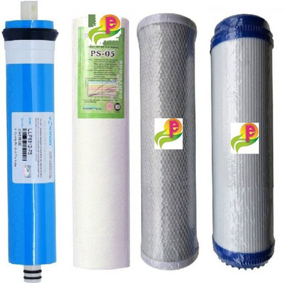 PE RO Service Kit for Wall Mount Manual UTC Under the Sink Counter Water Purifiers Membrane TFC Spun CTO GAC Carbon Media Filter Cartridge Solid Filter Cartridge(0.0005, Pack of 4)
PE RO Service Kit for Wall Mount Manual UTC Under the Sink Counter Water Purifiers Membrane TFC Spun CTO GAC Carbon Media Filter Cartridge Solid Filter Cartridge(0.0005, Pack of 4)