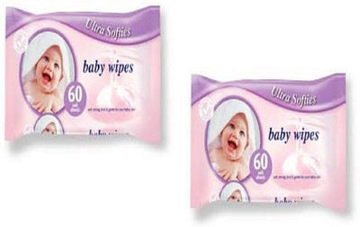 Pure Ultra Softies baby Wipes(2 Pieces)