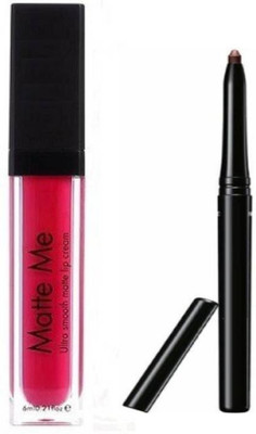 JEFFY Peachy Matte Hot Lipstick(Set of 2)