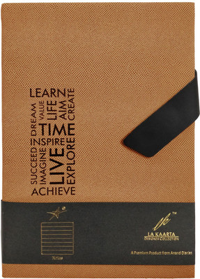 La kaarta A5 Notebook(Crocs Brown Notebook, Brown)