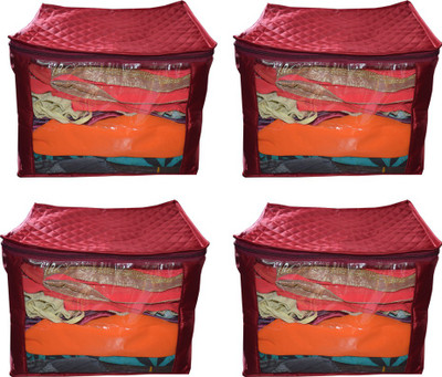 Aadhya Designer Extra Large 10 Inch Saree Cover Quilted Satin set of 4 Pcs Wedding Collection (Maroon)(Marooon)
Aadhya Designer Extra Large 10 Inch Saree Cover Quilted Satin set of 4 Pcs Wedding Collection (Maroon)(Marooon)