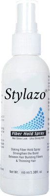 stylazo Hair Building Fiber Hold Spray 115 ml For all Hair Fibers & Hair styling Spray(115 ml)
stylazo Hair Building Fiber Hold Spray 115 ml For all Hair Fibers & Hair styling Spray(115 ml)